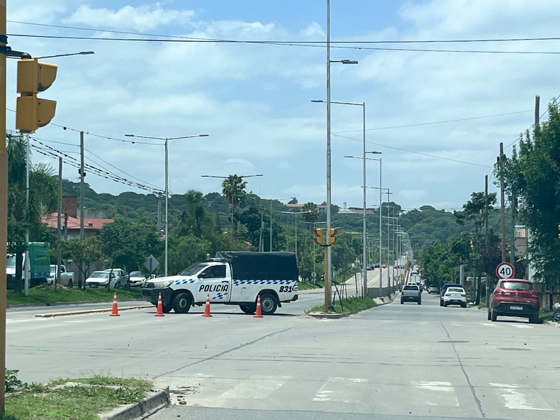 Corte total en avenida Balbín.