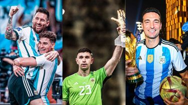 Los argentinos nominados al premio The Best de la FIFA.