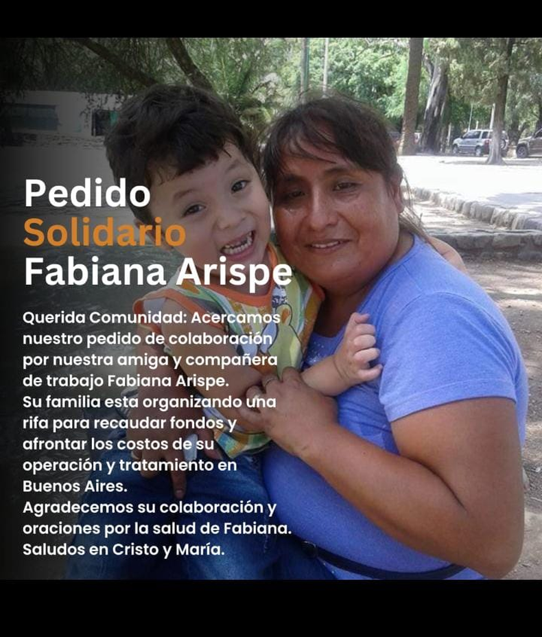 Fabiana necesita ayuda.