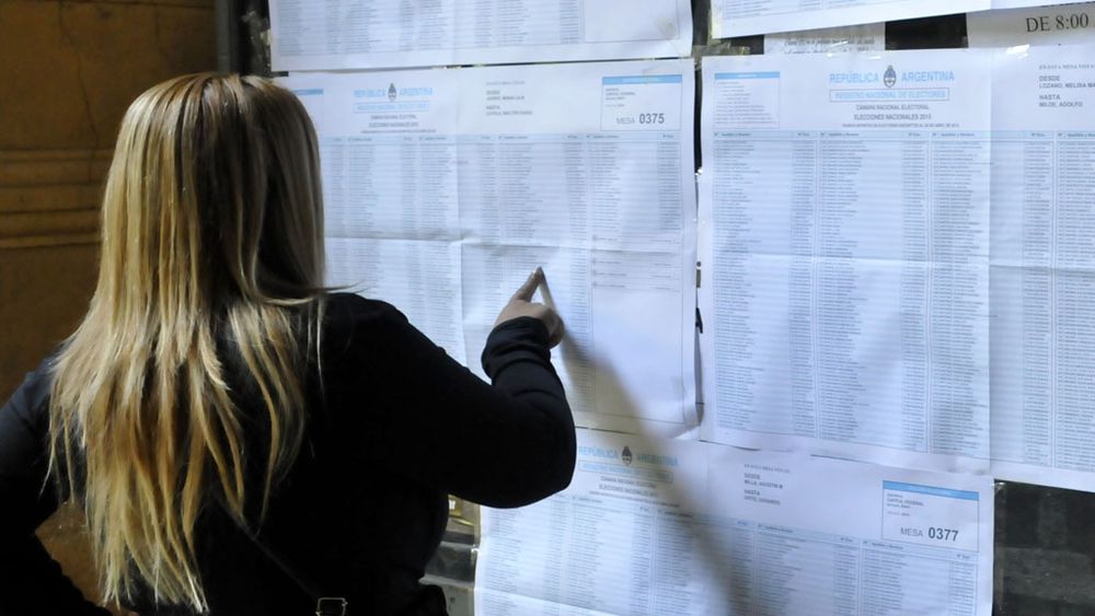 Votación en todo el país