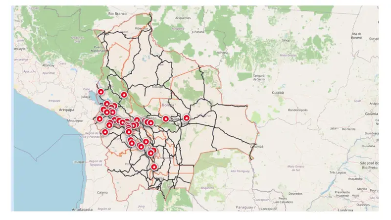 Las movilizaciones, que arrancaron hace 21 días, mantienen el cerco a La Paz y El Alto, epicentro del conflicto, afectando rutas clave como la que conecta con Oruro (Achica Arriba, Patacamaya) y el acceso a los Yungas y Caranavi.