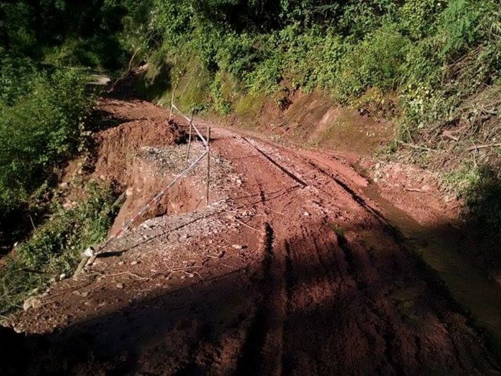 Caminos desmoronados