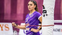 Camila Hiruela por el mundo: la jujeña que juega al vóley en Budapest
