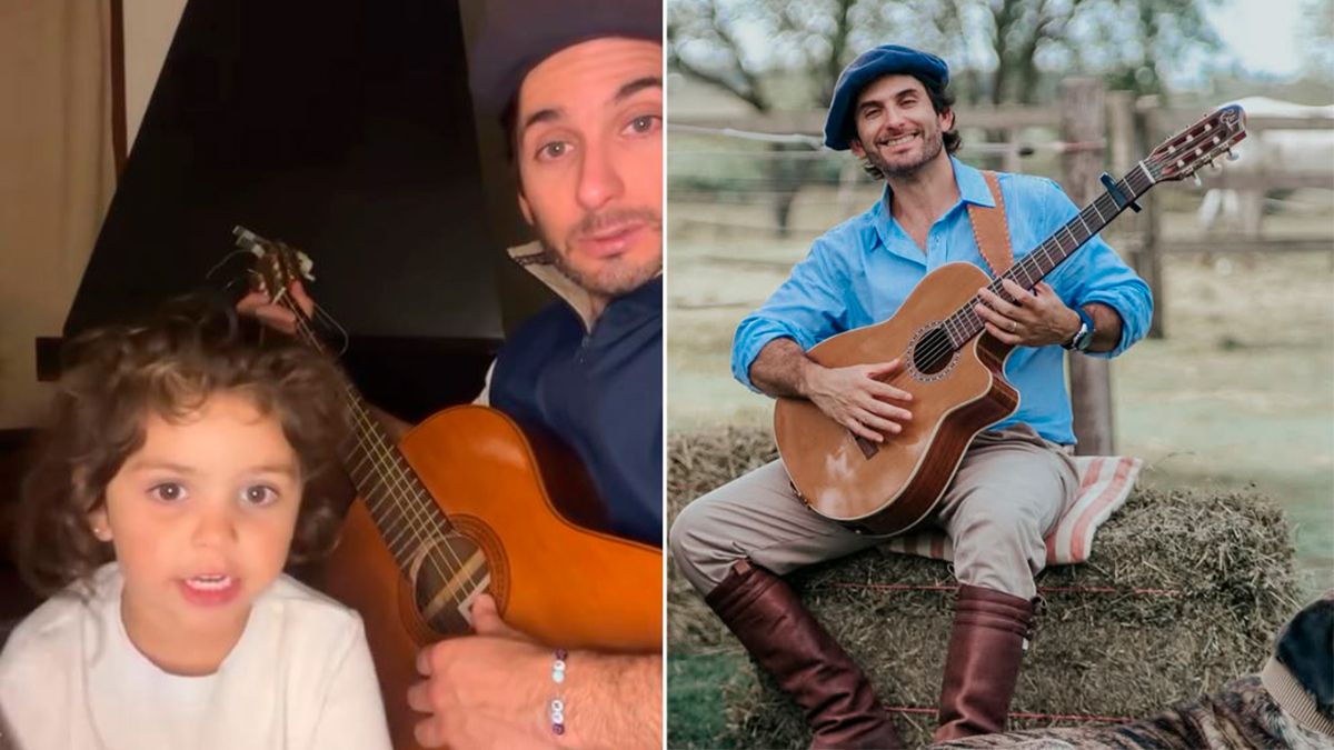 Jorge Buñevaz se crió rodeado de guitarras.