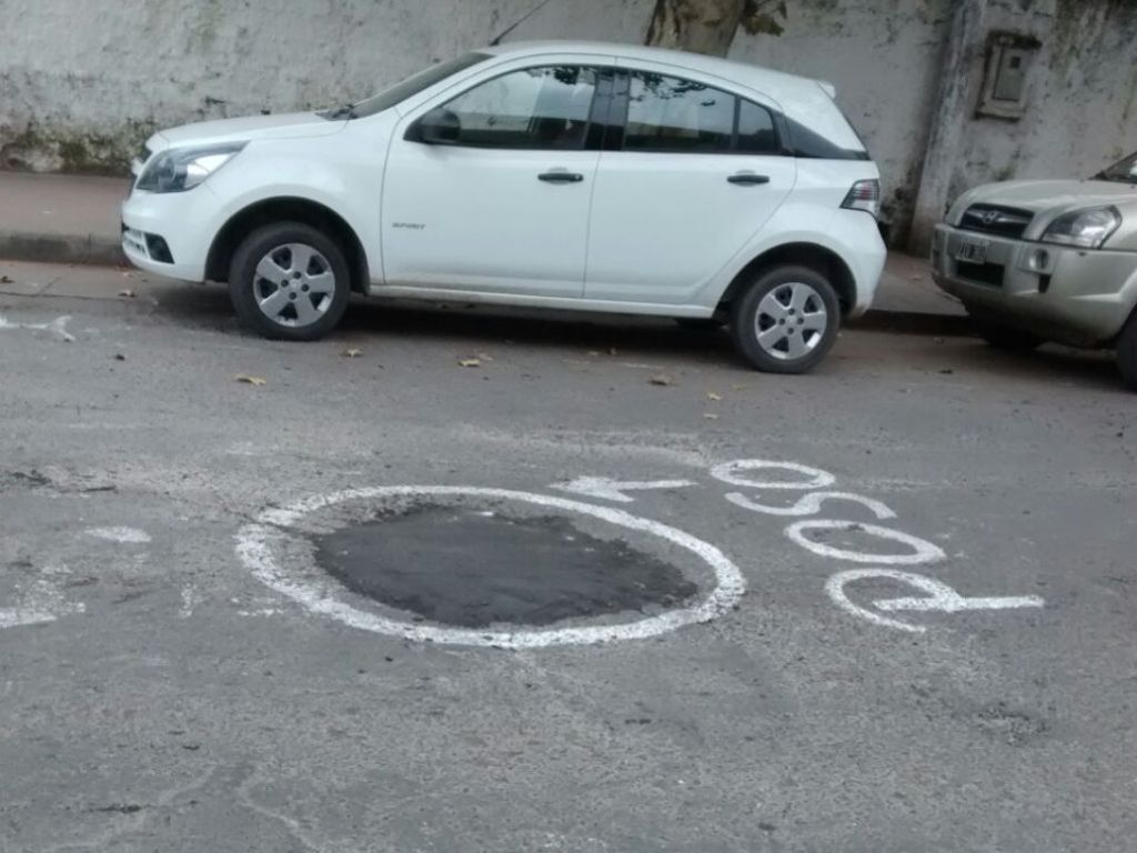 Pozo, bacheado