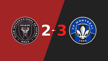 Inter Miami fue superado 3-2 en casa por CF Montréal