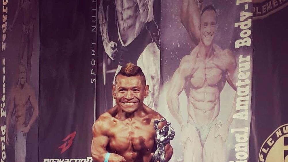 Villarroel subcampeón en el Sudamericano de Culturismo y Fitness