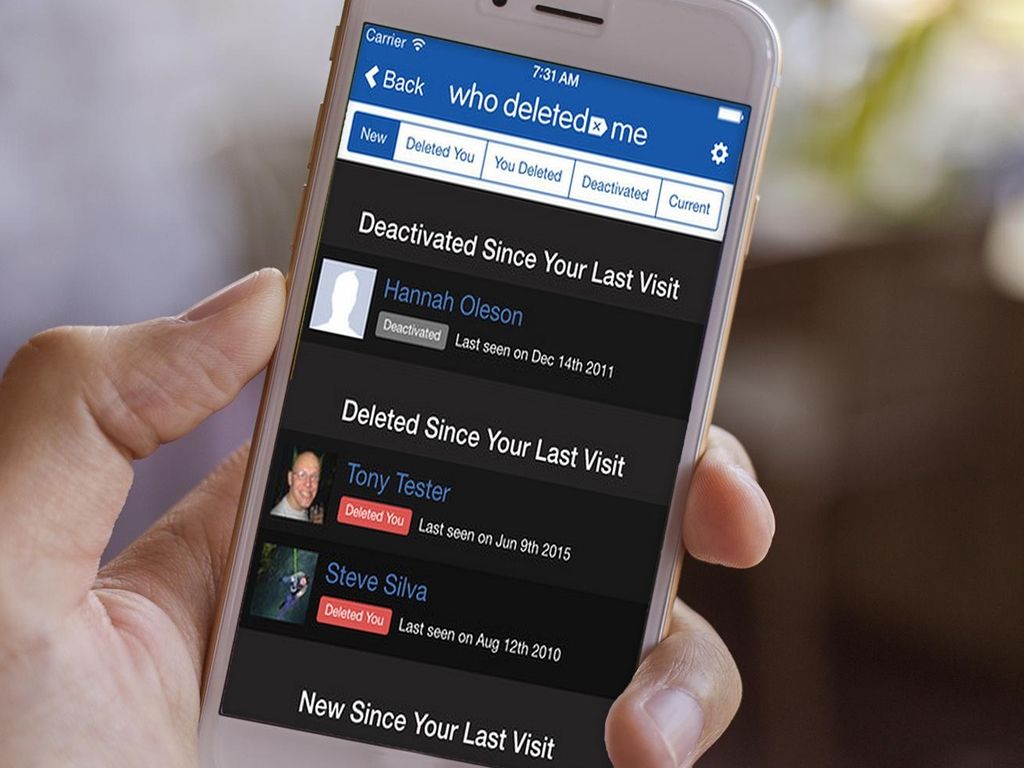 Facebook: ¿Quién te eliminó?