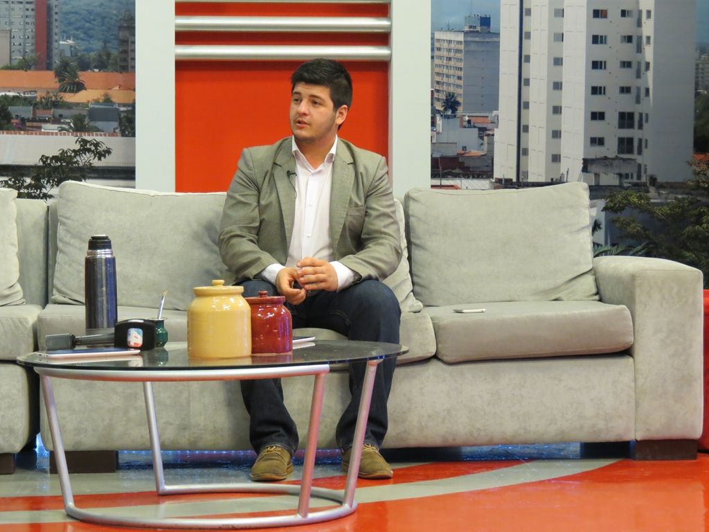 Luciano Mercado en La mañana del 4