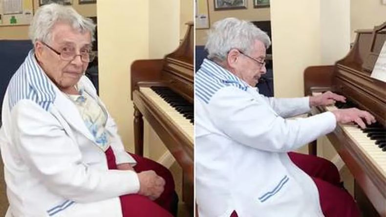 Esta mujer fue diagnosticada con demencia hace 11 años, pero recuerda a la perfección diferentes sinfonías de piano.