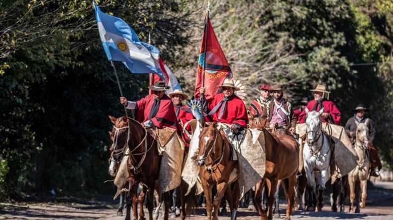 Cuándo serála Marcha Patriótica por el Camino Real que une Jujuy y Salta (Archivo)&nbsp;