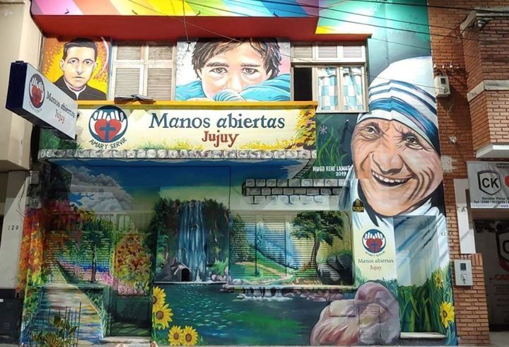 Sede de Manos Abiertas en Senador Pérez 127.