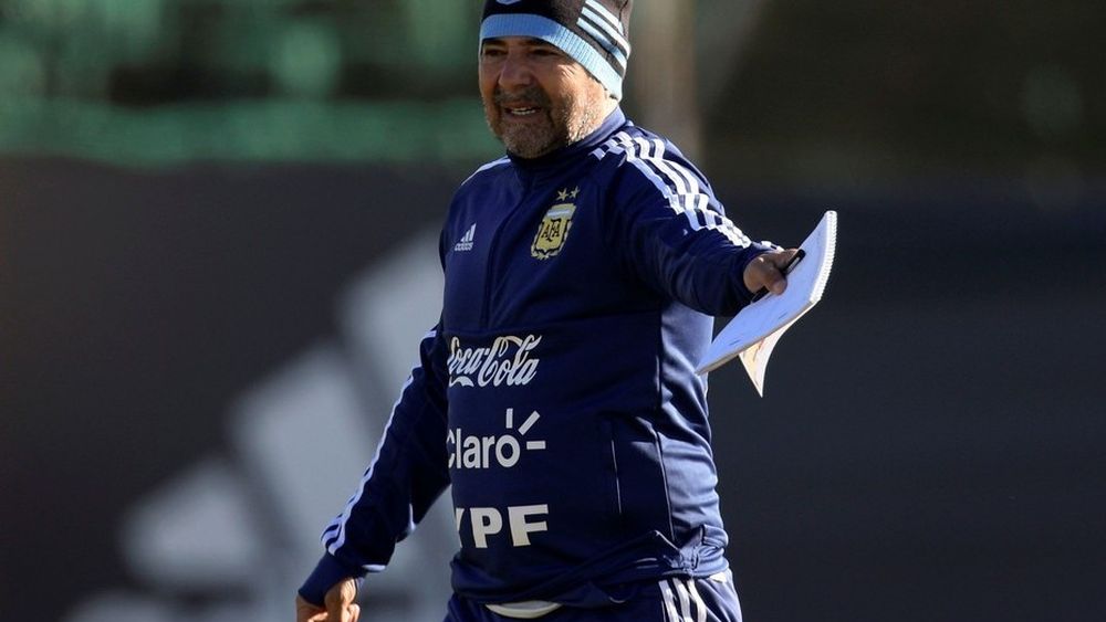 Sampaoli probó dos cambios en el equipo