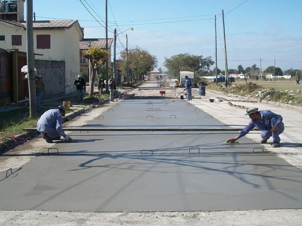 Pavimentación en Alto Comedero