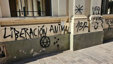 Pintada en la Iglesia Catedral&nbsp;