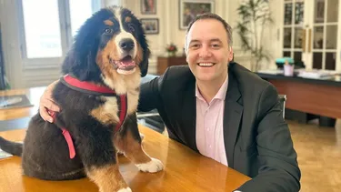 presentaron a thor, la nueva mascota de casa rosada: los detalles