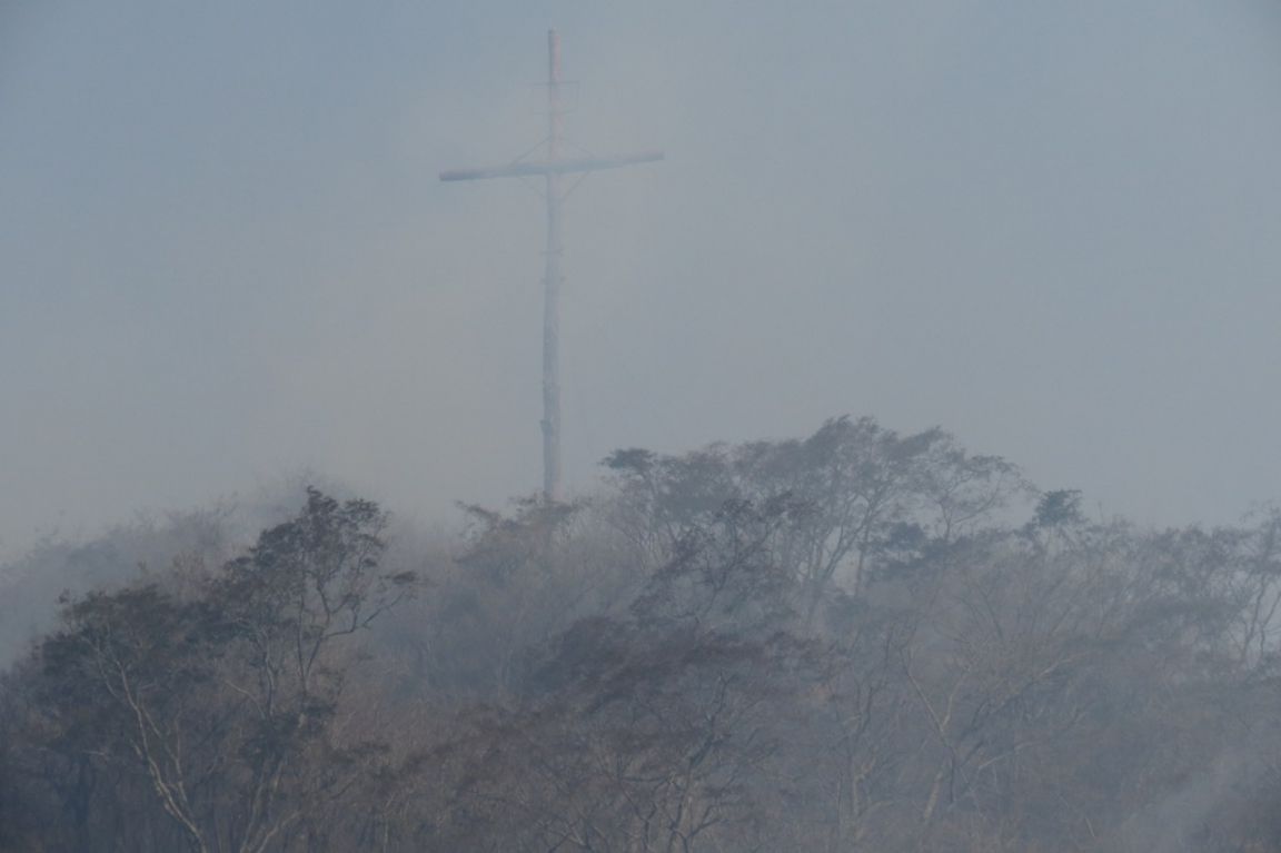 Humo en el cerro