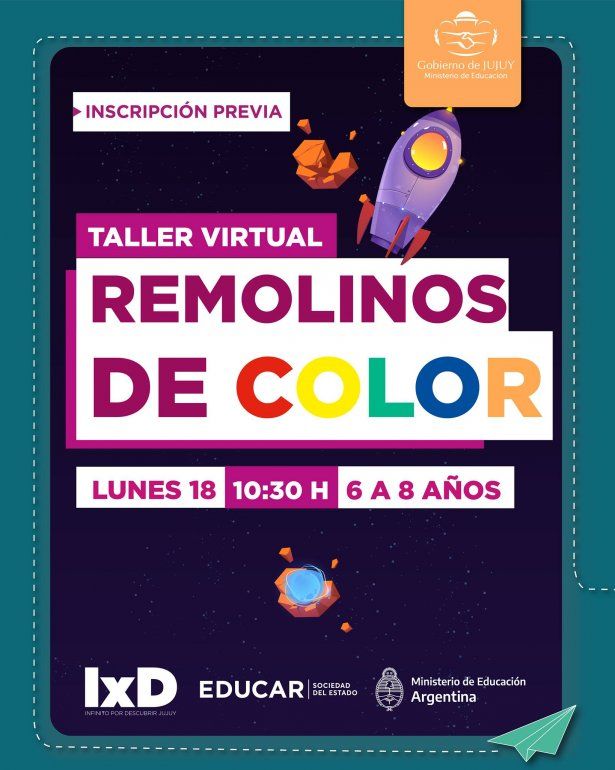 Taller virtual para niños y adolescentes sobre Astronomía