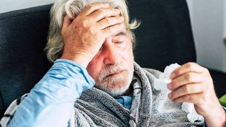 persona con gripe