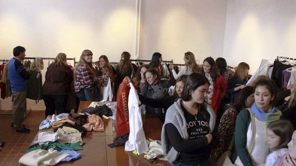 CONIN preparan una nueva feria de venta de ropa para el día sábado
