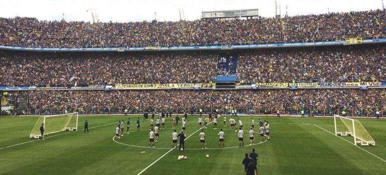 entrenamiento boca