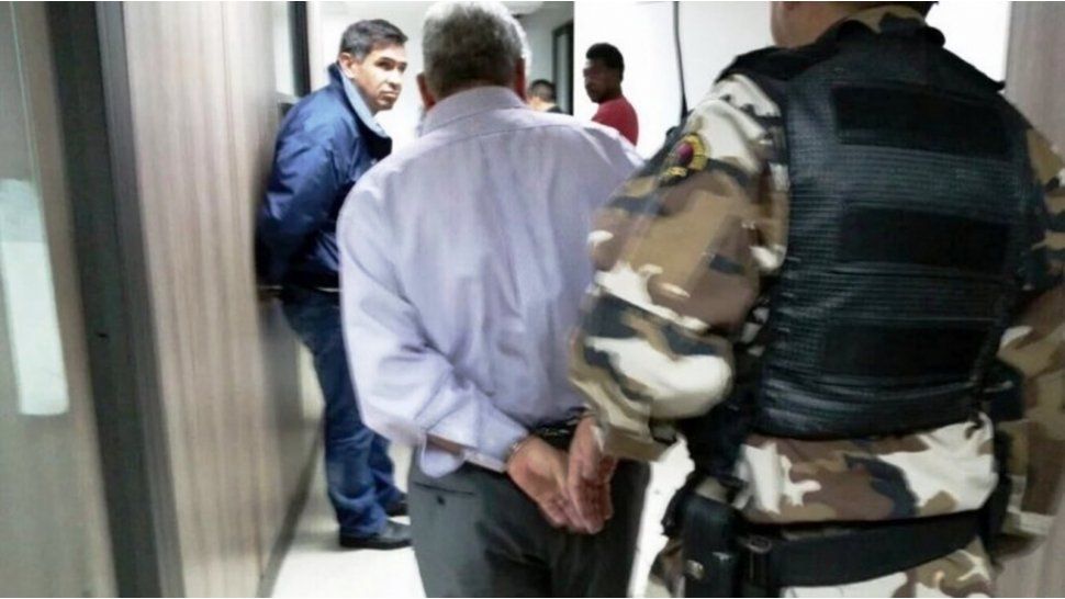 Luis Chiriboga detenido