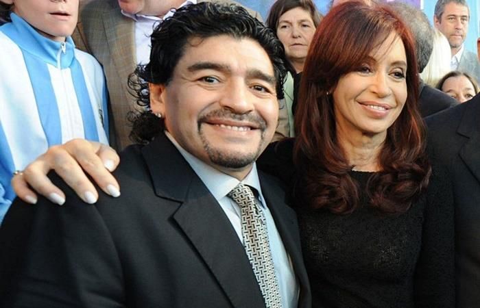 Video inédito: el saludo de Cristina Fernández de Kirchner a Diego Maradona por sus 60 años.&nbsp;