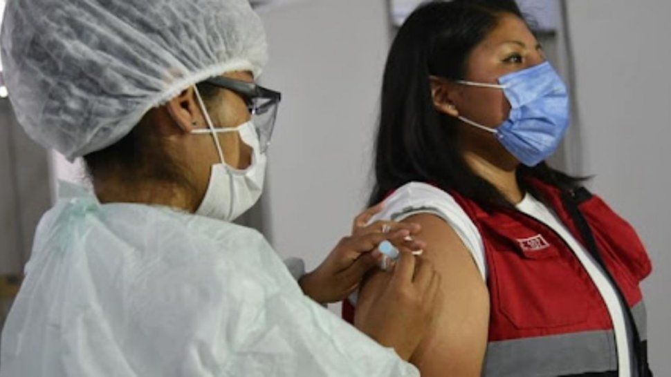 Vacunación contra el coronavirus en Jujuy. /Foto: Ministerio de Salud