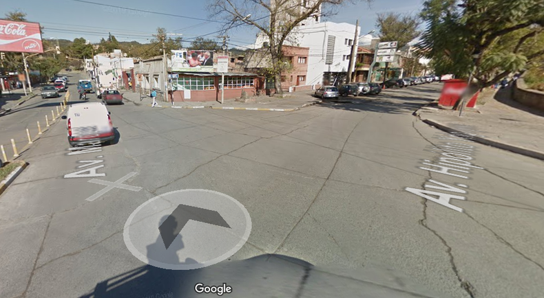 Nuevo accidente en avenida Hipólito Yrigoyen