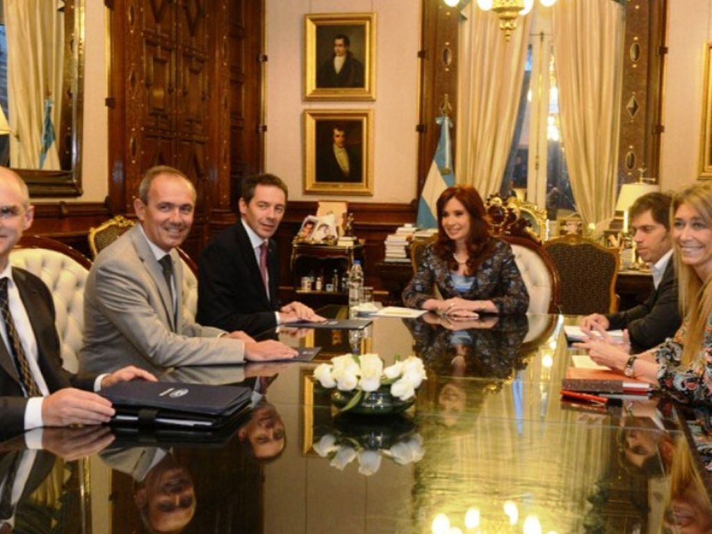Reunión en Casa de Gobierno