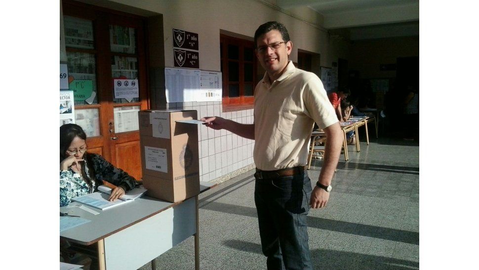 Votó Federico Noro