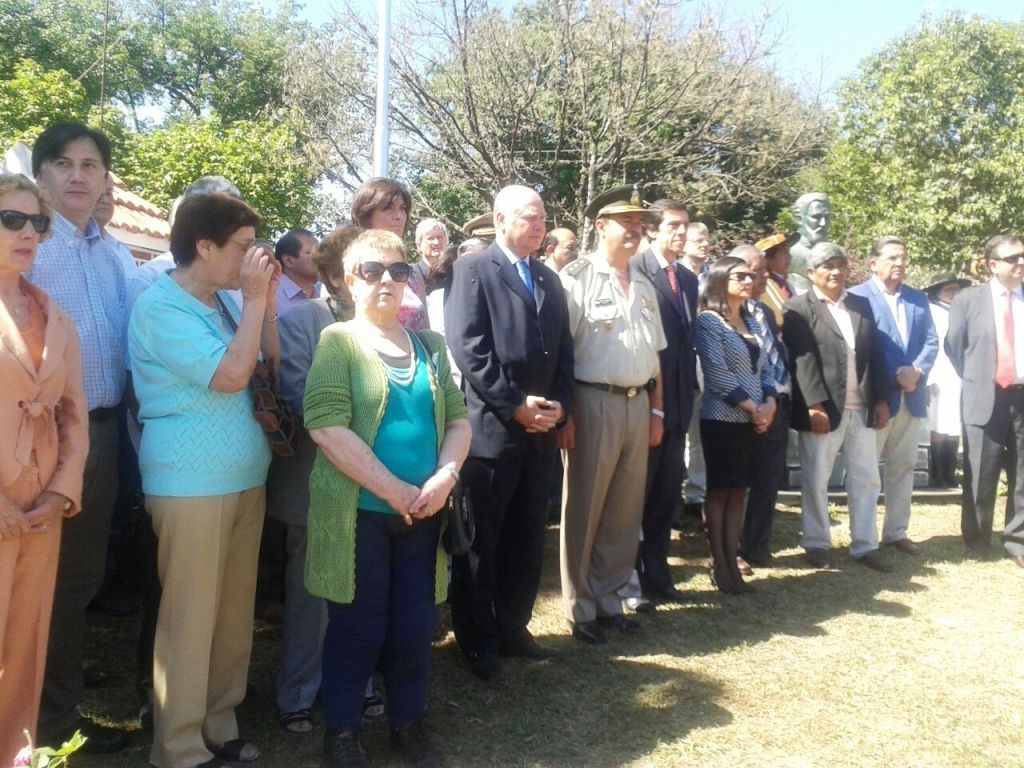 Acto en el B° 18 de noviembre