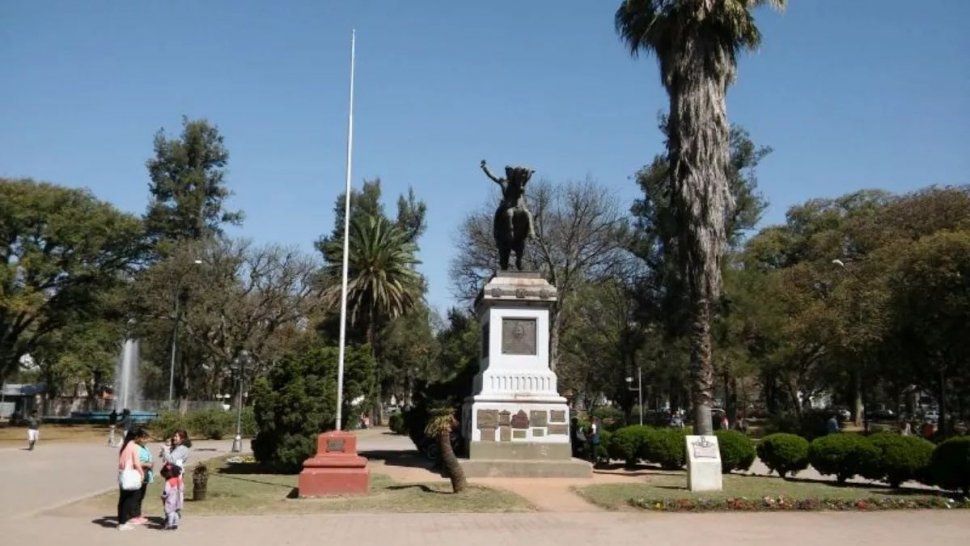 Patio de emprendedores en el Parque San Martín