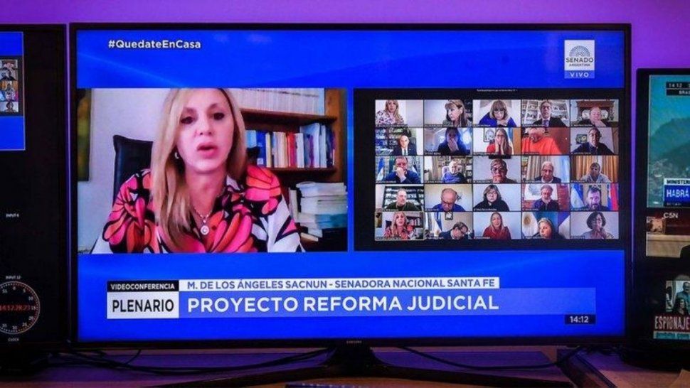 el oficialismo busca avanzar hoy en el senado con el proyecto de reforma judicial