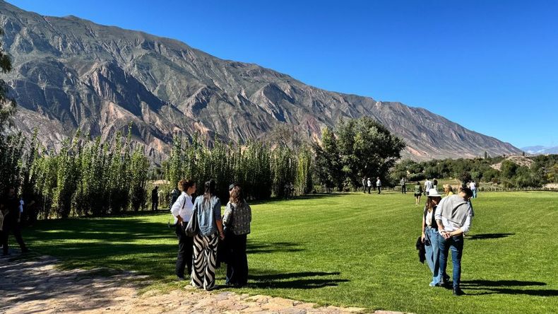 "Es mi primera vez y estoy alucinada": Paulina Cocina encantada con Jujuy