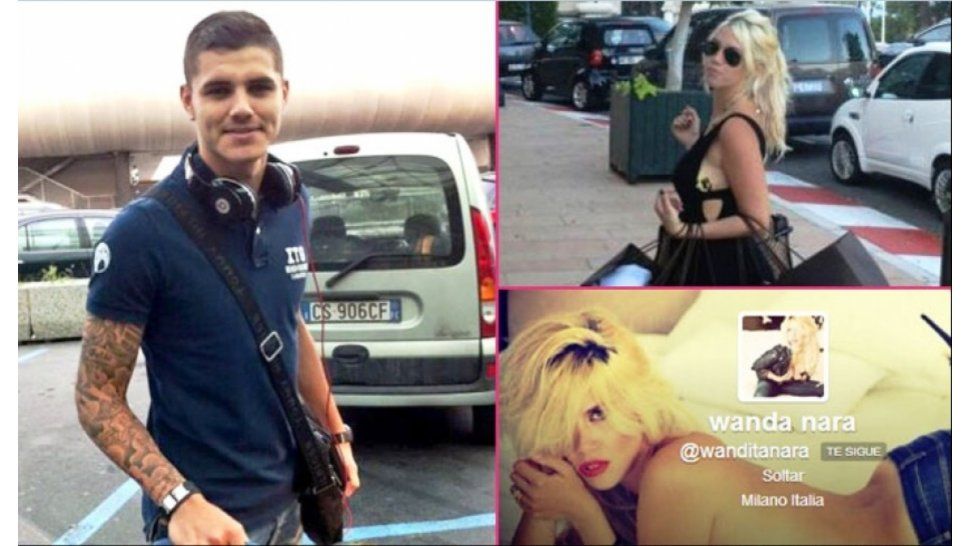 Icardi y Wanda Nara