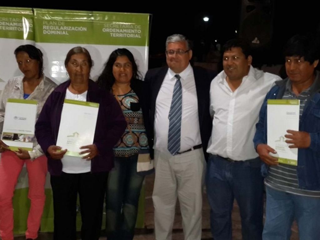 Entrega de escrituras