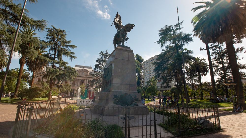 Plaza Belgrano.
