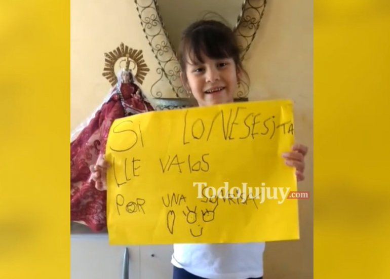 Xiomara, la nena solidaria