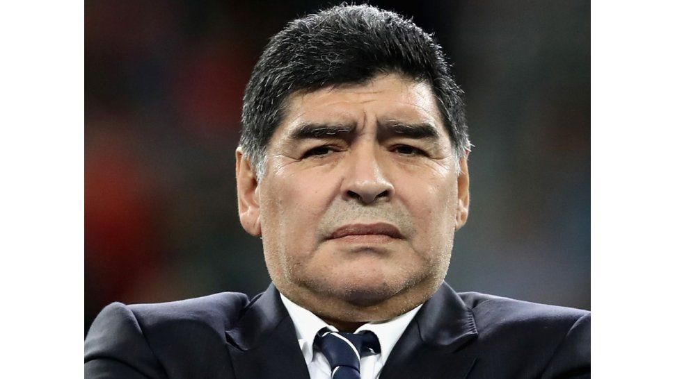 las palabras de diego maradona por la clasificacion de peru