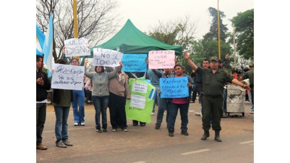 Reclamo gendarmería
