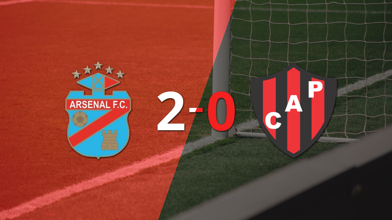Arsenal celebró una victoria 2-0 sobre Patronato