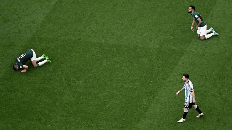 Las mejores imágenes del debut de Argentina frente a Arabia Saudita&nbsp;