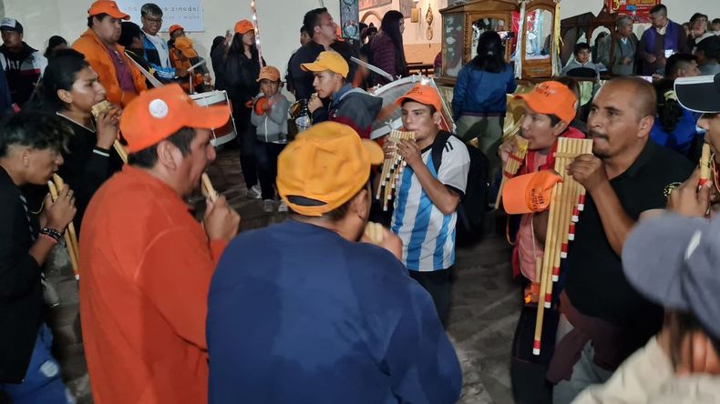 Comenzó la novena de la virgen de Punta Corral en Tilcara