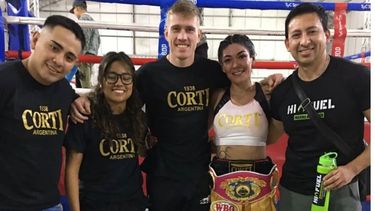 Brenda La Pumita Carabajal es campeona del mundo