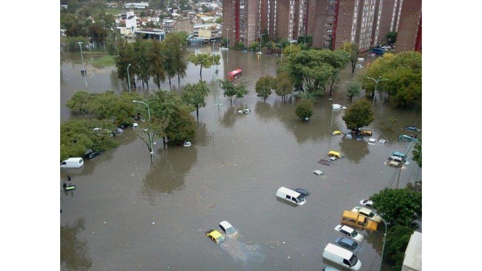 Inundados en Buenos Aires