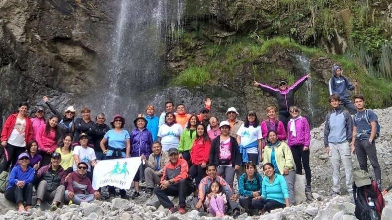  Trekking en Jujuy: la cita ahora es en la Cascada de Bárcena