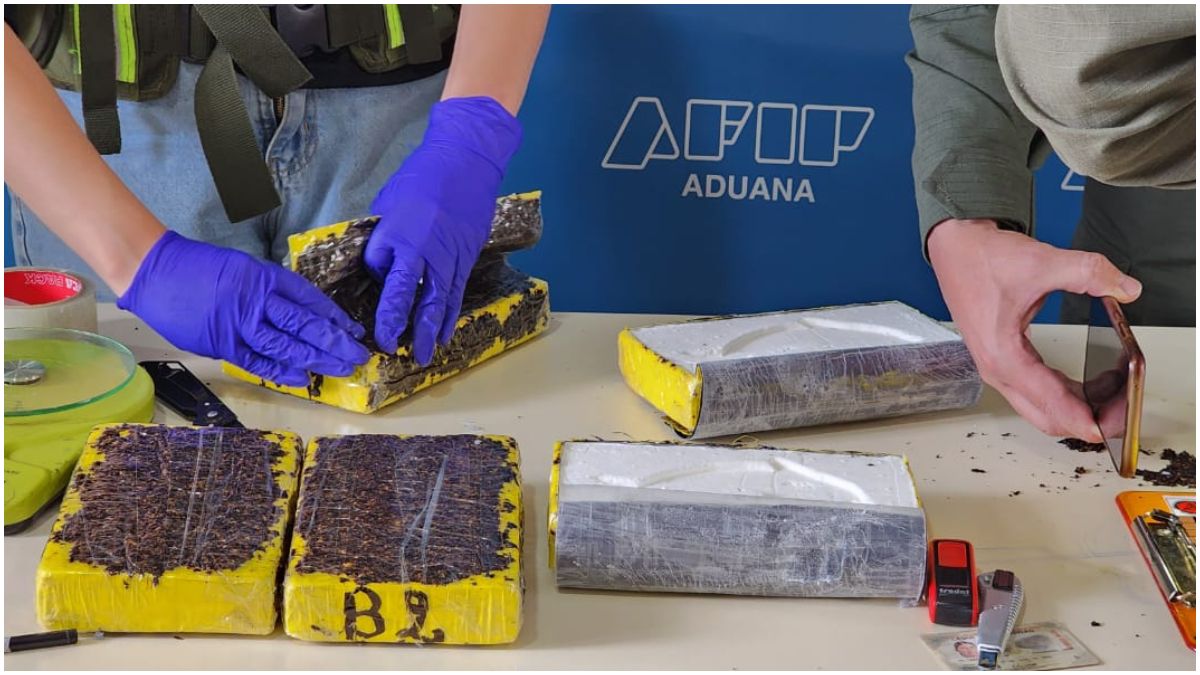 En La Quiaca, la Aduana secuestró la droga valuada en $35.600.402