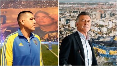 Juan Román Riquelme y Mauricio Macri son las principales figuras de las listas de Boca Juniors.