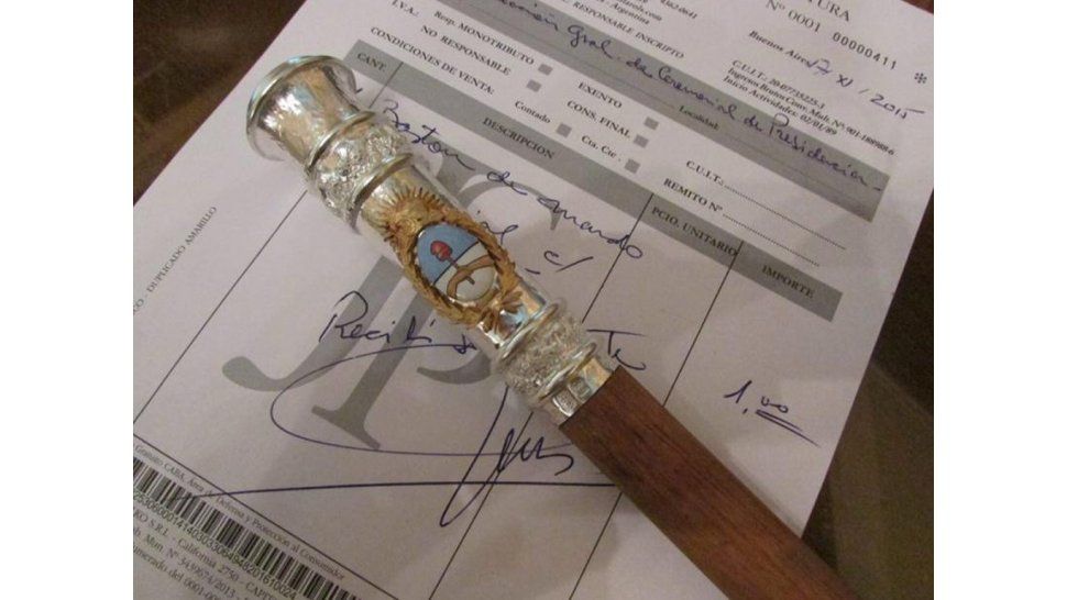 Bastón presidencial